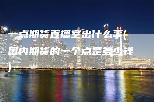 一点期货直播室出什么事(国内期货的一个点是多少钱)