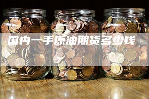 国内一手原油期货多少钱
