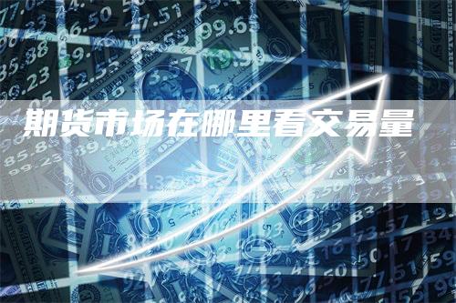 期货市场在哪里看交易量