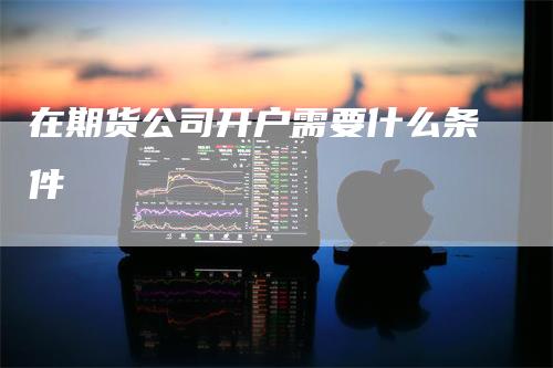 在期货公司开户需要什么条件