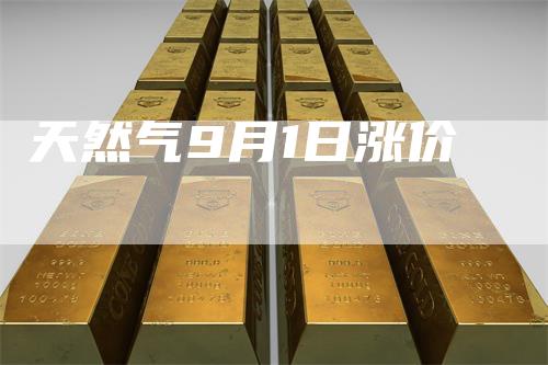 天然气9月1日涨价-领航期货
