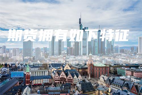期货拥有如下特征