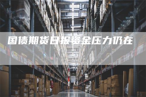 国债期货日报资金压力仍在-领航期货