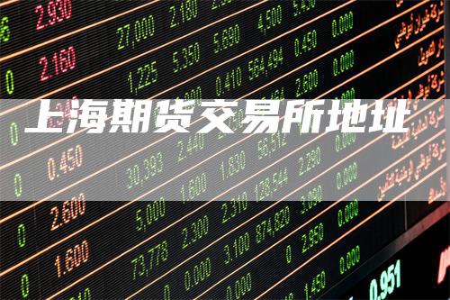 上海期货交易所地址-领航期货