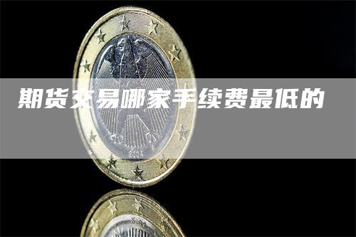 期货交易哪家手续费最低的-领航期货