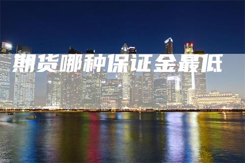 期货哪种保证金最低