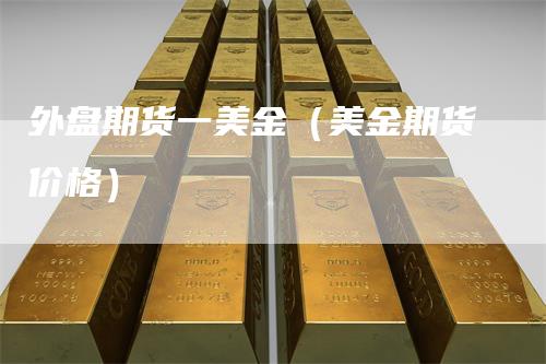 外盘期货一美金（美金期货价格）