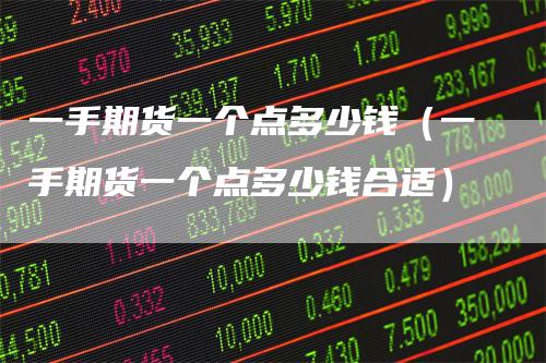 一手期货一个点多少钱（一手期货一个点多少钱合适）