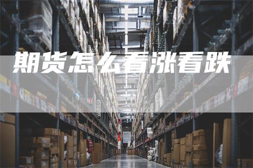 期货怎么看涨看跌-领航期货